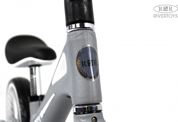 Изображение товара Беговел RiverToys HB-007-14 (серый)