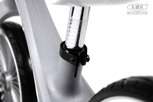 Изображение товара Беговел RiverToys HB-007-14 (серый)