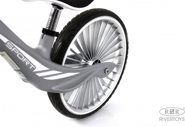 Изображение товара Беговел RiverToys HB-007-14 (серый)