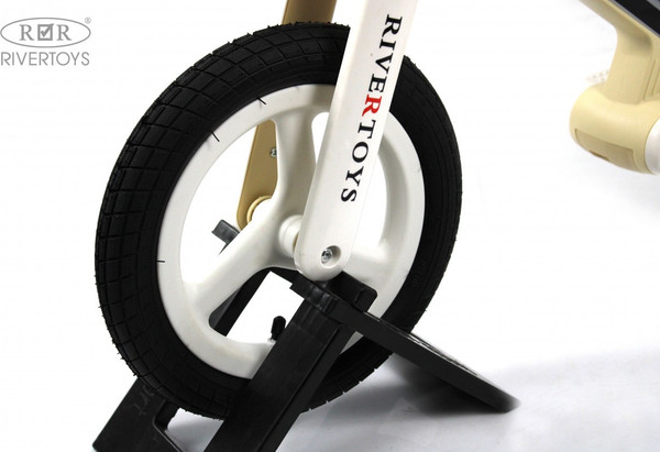 Изображение товара Беговел RiverToys HB-002 (бежевый)