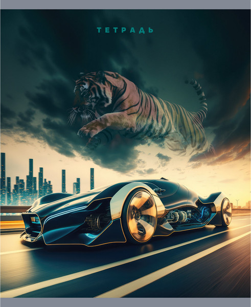 Изображение товара Тетрадь Listoff Покорители дорог / ТК489118