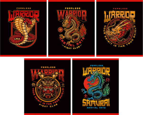 Изображение товара Тетрадь Listoff Школа бесстрашных / ТК489025