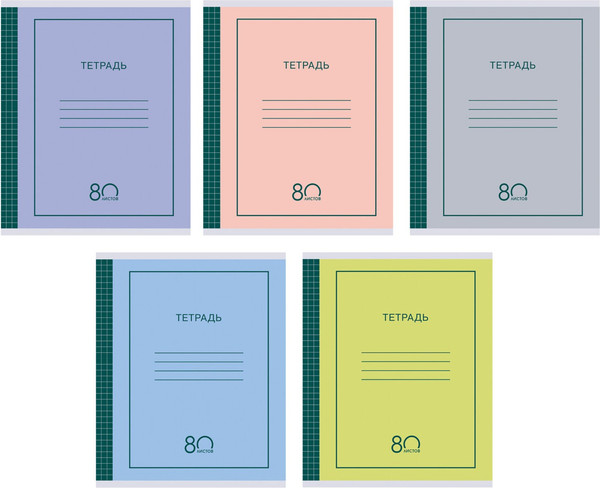 Изображение товара Тетрадь Listoff Simple design / ТК808320