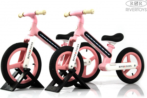 Изображение товара Беговел RiverToys HB-003 (розовый)