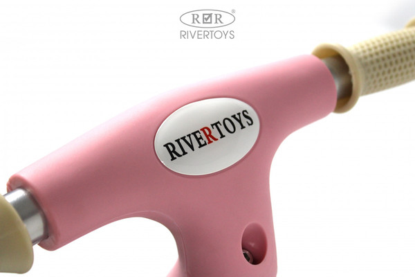 Изображение товара Беговел RiverToys HB-003 (розовый)