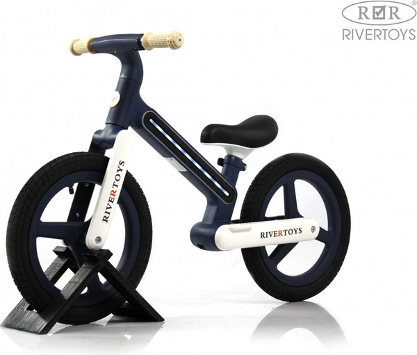 Изображение товара Беговел RiverToys HB-003 (синий/белый)