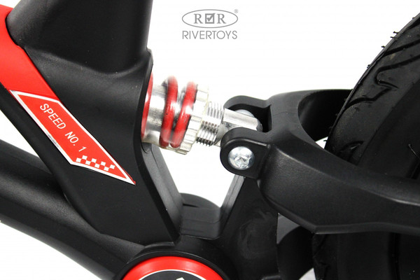 Изображение товара Беговел RiverToys М002БХ (черный)