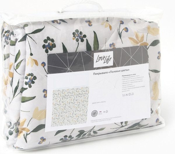 Изображение товара Покрывало Love Life Полевые цветы Евро макси / 10200708