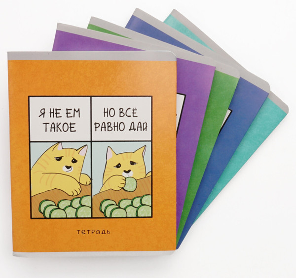 Изображение товара Тетрадь Listoff День кота / ТФЛ968774