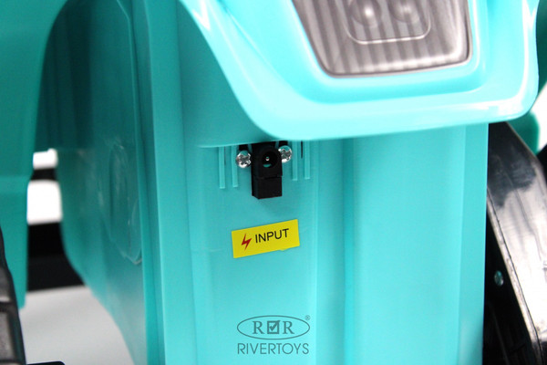 Изображение товара Детский квадроцикл RiverToys H001HH (синий)