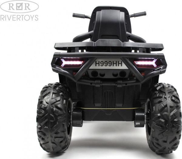 Изображение товара Детский квадроцикл RiverToys H999HH (черный Spider)