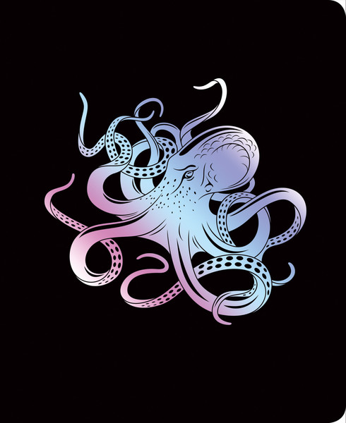 Изображение товара Тетрадь Listoff Total Black. Микс / ТКФ968787