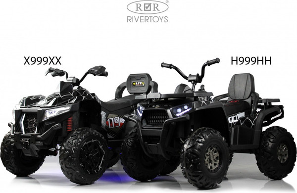 Изображение товара Детский квадроцикл RiverToys H999HH (розовый)