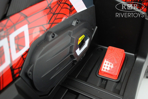 Изображение товара Детский квадроцикл RiverToys H999HH (красный Spider)
