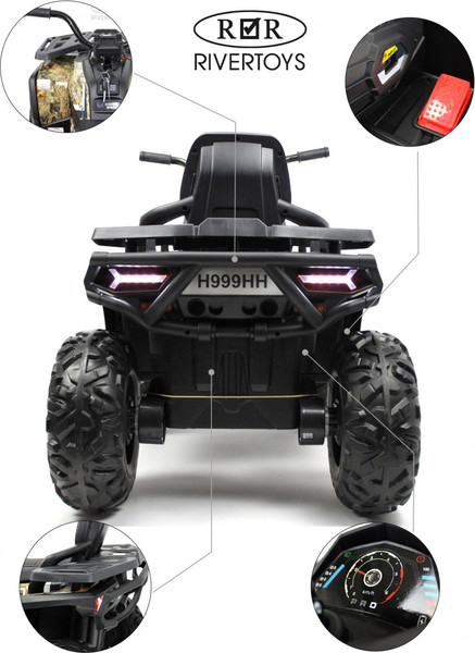 Изображение товара Детский квадроцикл RiverToys H999HH (камуфляж)