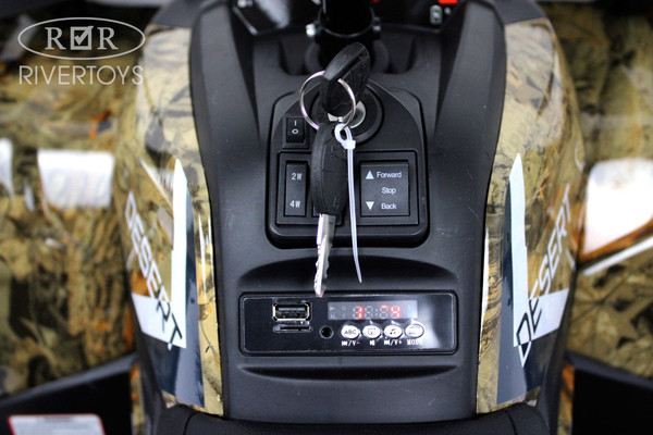 Изображение товара Детский квадроцикл RiverToys H999HH (камуфляж)