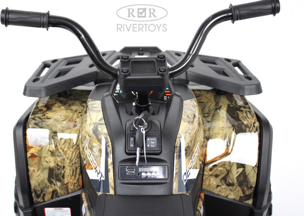 Изображение товара Детский квадроцикл RiverToys H999HH (камуфляж)