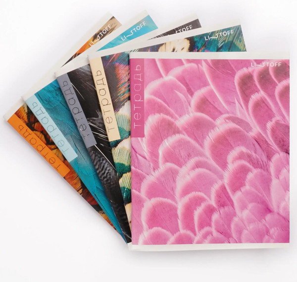 Изображение товара Тетрадь Listoff Перья / ТК968713