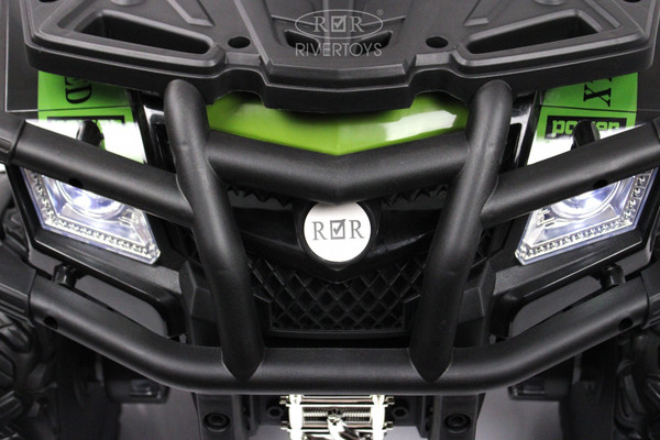 Изображение товара Детский квадроцикл RiverToys T001TT 4WD (зеленый)