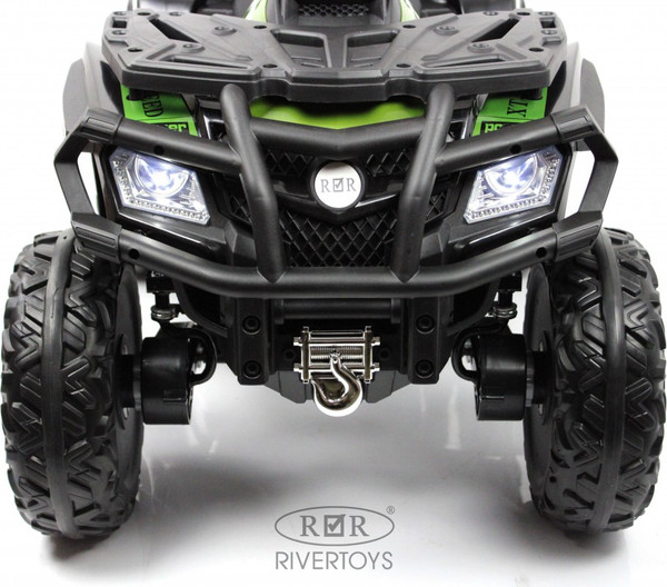 Изображение товара Детский квадроцикл RiverToys T001TT 4WD (зеленый)