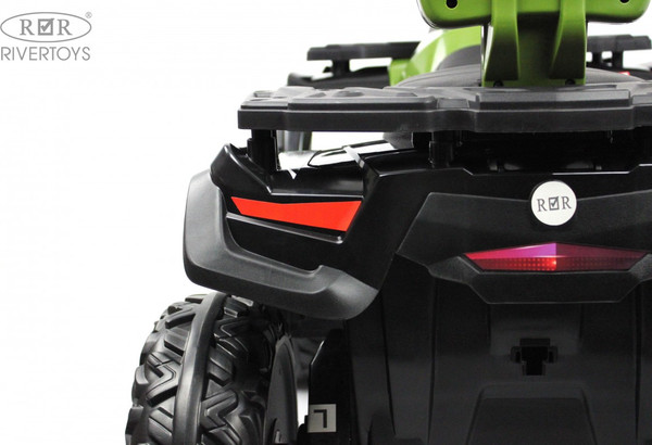 Изображение товара Детский квадроцикл RiverToys T001TT 4WD (зеленый)