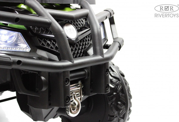 Изображение товара Детский квадроцикл RiverToys T001TT 4WD (зеленый)