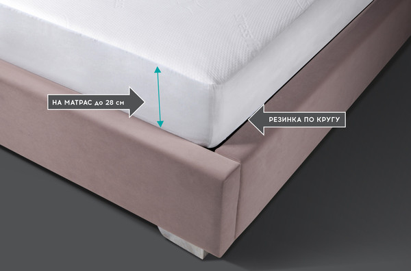 Изображение товара Наматрасник в кроватку Vegas Stressfree L1 60x140