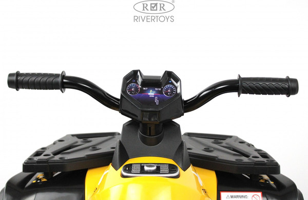 Изображение товара Детский квадроцикл RiverToys T001TT 4WD (желтый)