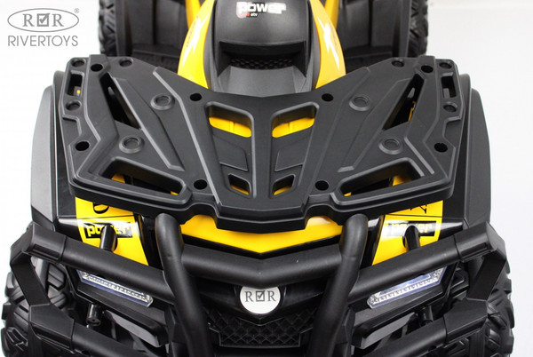 Изображение товара Детский квадроцикл RiverToys T001TT 4WD (желтый)