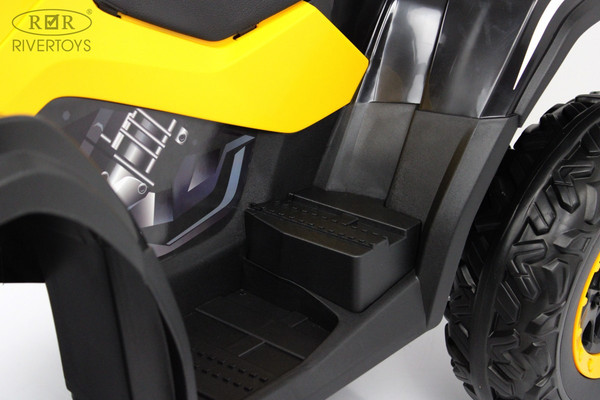 Изображение товара Детский квадроцикл RiverToys T001TT 4WD (желтый)