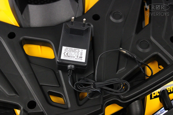 Изображение товара Детский квадроцикл RiverToys T001TT 4WD (желтый)