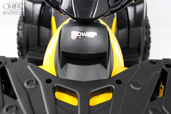 Изображение товара Детский квадроцикл RiverToys T001TT 4WD (желтый)