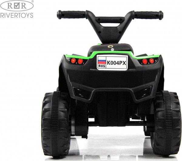 Изображение товара Детский квадроцикл RiverToys K004PX (зеленый)