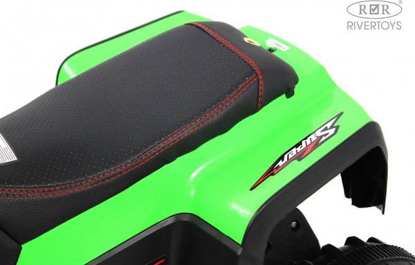 Изображение товара Детский квадроцикл RiverToys K004PX (зеленый)