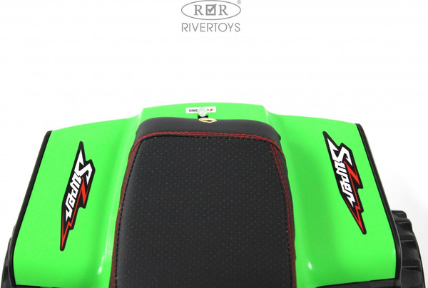 Изображение товара Детский квадроцикл RiverToys K004PX (зеленый)