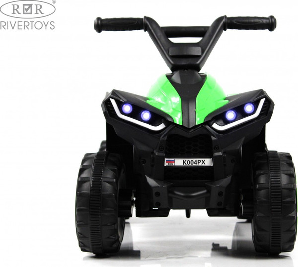 Изображение товара Детский квадроцикл RiverToys K004PX (зеленый)