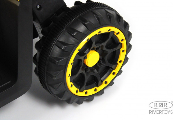 Изображение товара Детский квадроцикл RiverToys K004PX (желтый)