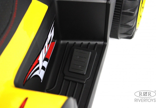 Изображение товара Детский квадроцикл RiverToys K004PX (желтый)