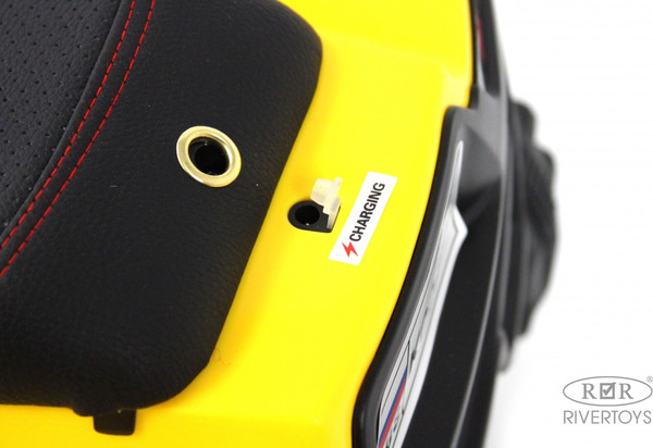 Изображение товара Детский квадроцикл RiverToys K004PX (желтый)