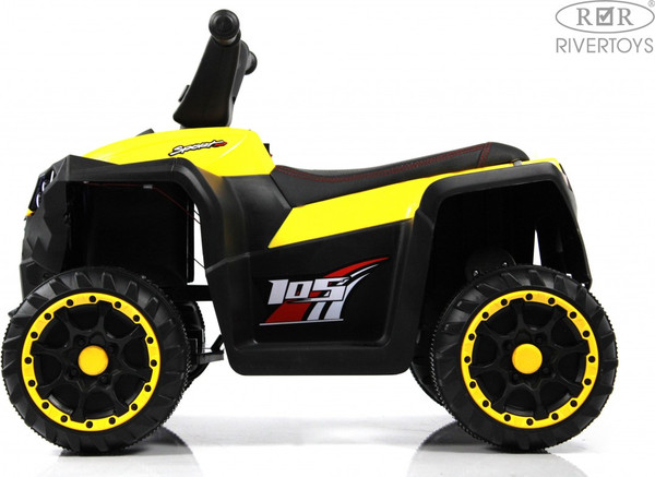 Изображение товара Детский квадроцикл RiverToys K004PX (желтый)
