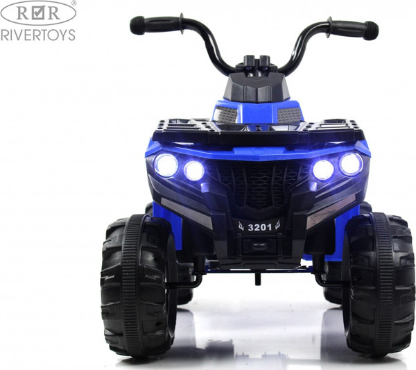 Изображение товара Детский квадроцикл RiverToys L222LL (синий)