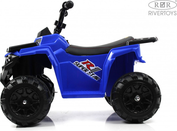 Изображение товара Детский квадроцикл RiverToys L222LL (синий)