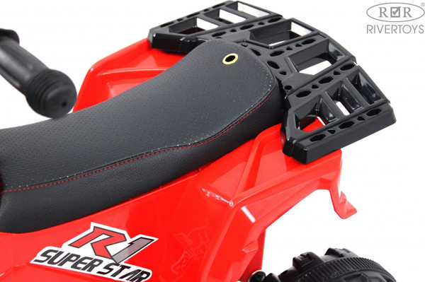 Изображение товара Детский квадроцикл RiverToys L222LL (красный)