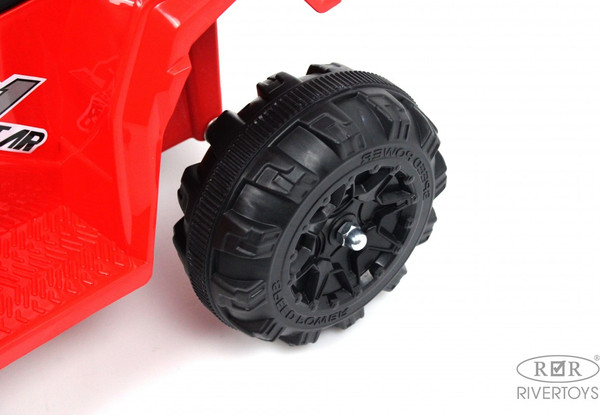 Изображение товара Детский квадроцикл RiverToys L222LL (красный)