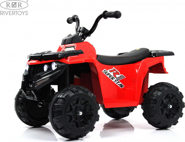 Изображение товара Детский квадроцикл RiverToys L222LL (красный)