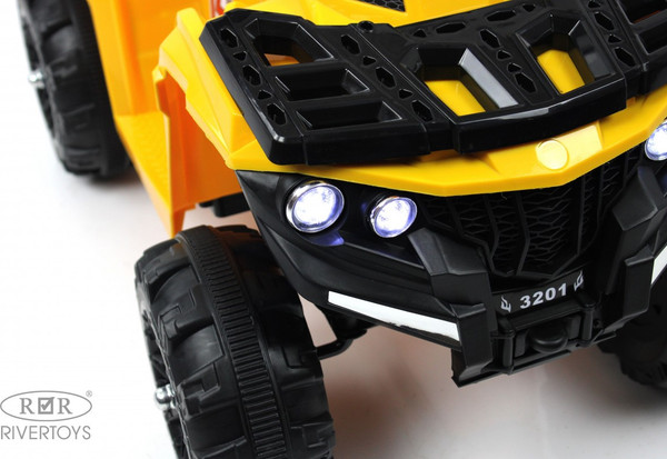 Изображение товара Детский квадроцикл RiverToys L222LL (желтый)