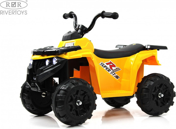 Изображение товара Детский квадроцикл RiverToys L222LL (желтый)