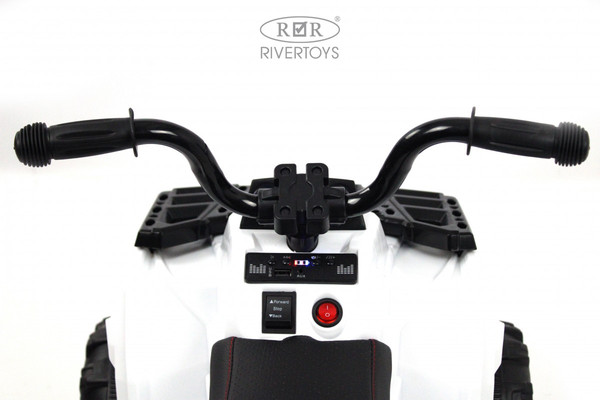 Изображение товара Детский квадроцикл RiverToys L222LL (белый)