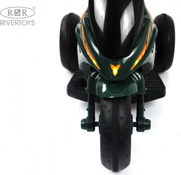 Изображение товара Детский мотоцикл RiverToys G004GG (зеленый)