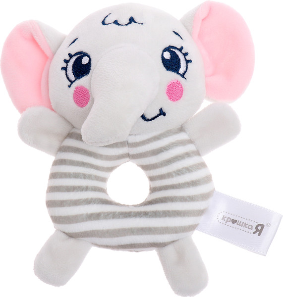 Изображение товара Погремушка Крошка Я Слон / 10487621 (серый)